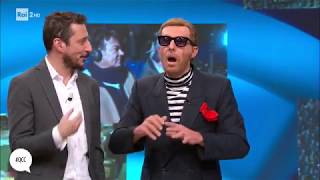 Lapo Elkann  Quelli che il calcio 17122017 [upl. by Kimon]