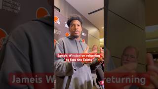 Browns QB Jameis Winston on returning to face the Saints and having another shot as a starter [upl. by Spanjian]