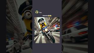 Kid Minion Almost Get Arrested And Then👮‍♂️😱 memes minions [upl. by Nolyar]