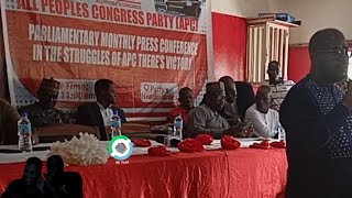 1ST APC MEMBERS OF PARLIAMENT PRESS CONFERENCE [upl. by Armil]