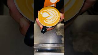 Amazing Latte Art ❤️barista coffeeart espressoart latteart baristadaily youtubeshorts [upl. by Notslah]