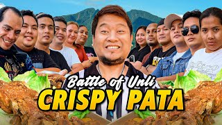 Battle of quotUNLI CRISPY PATA at MENUDOquot Eat All You Can na 299Pesos Fight for the ULTIMATE PRIZE [upl. by Hassett]