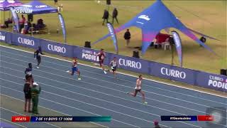 Leendert Koekemoer100m 1087 27 Sept 2023 Curro Podium Regionals [upl. by Ottillia]