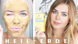 🌸 DIY HEILERDE MASKE gegen Akne Pickel Mitesser Rötungen  Anwendung GESUND amp SCHÖN [upl. by Weissman]