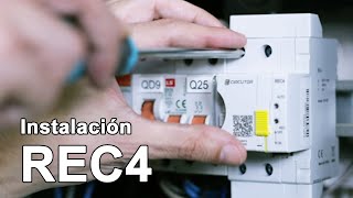 Instalación del Interruptor Diferencial Autorrearmable REC4 [upl. by Anigroeg]