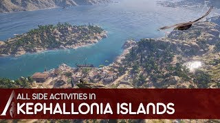 Assassins Creed Odyssey  All side activities in Kephallonia Islands [upl. by Eilah814]