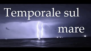 TEMPORALE SUL MARE  HYPNOTIC VIDEO  HD [upl. by Hildy100]