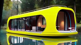 INCREDIBLE HOUSEBOATS THAT WILL BLOW YOUR MIND [upl. by Toile]