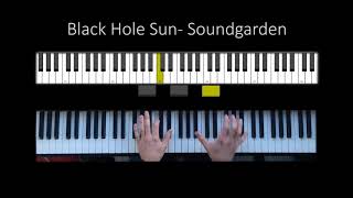 Black Hole Sun piano solo  MIDI [upl. by Ebeneser443]