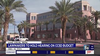 Nevada lawmakers to probe CCSD budget shortfall in December [upl. by Inacana]