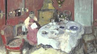 5 EDOUARD VUILLARD Madame Vuillard am Tisch 1898–1910 [upl. by Sisxela]