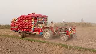 manjila Devi tractor per dekhe kaise chadhta hai 😱😱❤️👍 [upl. by Darrel344]