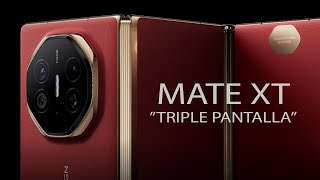 Huawei Mate XT  ¡¡el plegable con TRIPLE PANTALLA [upl. by Iem]