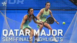 Qatar Ooredoo Major Premier Padel Highlights day 5 women [upl. by Blackington158]