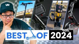 Best Electric Scooters 2024  Which One Is Your Favorite [upl. by Etsirhc]