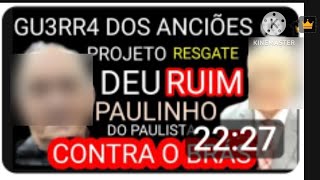 CCB ANCIÕES EM CONFUSÃO PAULINHO DO PAULISTA FALA TUDO PROJETO RESGATE JÁ ERA [upl. by Lladnarc]