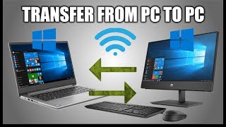 How to Transfer From PC to PC  Wireless  PhotosVideoMusicFiles [upl. by Soilissav71]