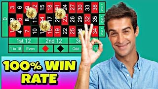 100 Win Rate In This Roulette System😯Roulette Strategy To Win casino money pokerviralvideo [upl. by Deelaw610]