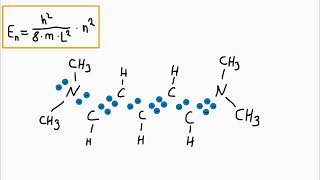 Eindimensionaler Potentialtopf  Farbstoffmolekül [upl. by Somerset]