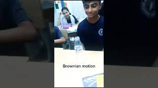 Brownian motion  Science  Year 7  DSSNN3 [upl. by Esilrac]