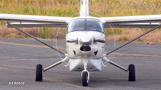 QuestDaher Kodiak 100 Landing amp Takeoff  Kohnan Aerodrome in December 2019 [upl. by Landri]