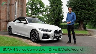 BMW 4 Series Convertible  Drive amp Walk Around 2021 Model Year [upl. by Akihsan570]