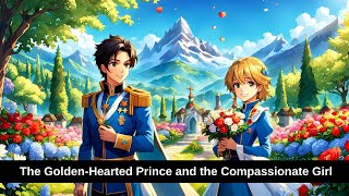 The GoldenHearted Prince and the Compassionate Girl  Heartwarming Kid Story [upl. by Athiste488]