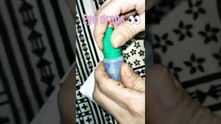 Iton eye drops usesshortvideo eyecare vlogs viralvideo love❤️❤️ [upl. by Siver]