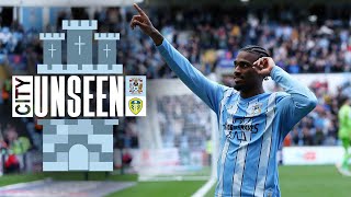 COVENTRY CITY BEAT LEEDS ⚡️ Haji and Ellis Simms score again  City Unseen  Leeds United H 📺 [upl. by Hightower]