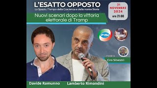 LEsatto Opposto Nuovi Scenari dopo la Vittoria Elettorale di Trump [upl. by Svetlana]