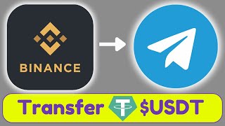 How to Send USDT from Binance to Telegram Wallet New Update [upl. by Aramenta905]