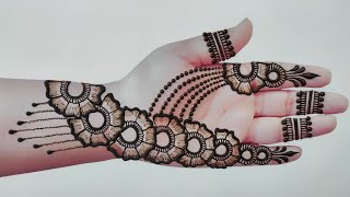 2024 New Arabic Mehndi Design Simple mehandi ka design mehndi design photo mahndi ke digain [upl. by Gnivri]