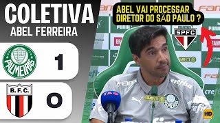 COLETIVA ABEL FERREIRA  PALMEIRAS 1 X 0 BOTAFOGOSP  PÓS JOGO DO VERDÃO [upl. by Ainival405]