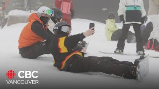 Skiers and snowboarders make their way to Cypress Mountain as ski season starts [upl. by Peper]