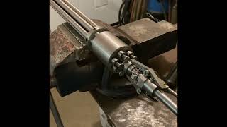 Homemade 22 6 barrel volley gun [upl. by Aserehtairam982]