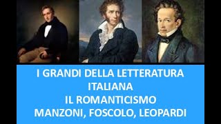 AUTORI ITALIANI DEL ROMANTICISMO [upl. by Anitahs202]