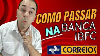 Como Passar Nas Provas Da Banca IBFC 2024 CONCURSO CORREIOS e MGS [upl. by Limhaj]