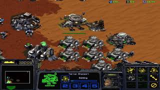 StarCraft Brood War  Terran 5a  Emperors Fall Ground Zero [upl. by Margi]