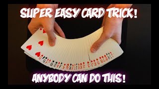 EASIEST CARD TRICK EVER Learn In Less Than 5 Minutes [upl. by Rombert899]