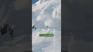 INSANE Backcountry Ski Line skiing ski shorts [upl. by Bedwell]