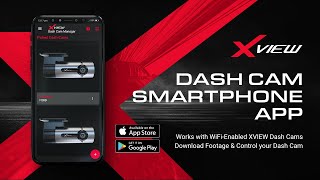 XVIEW Dash Cam Smartphone App – Feature amp How To Use Video [upl. by Arek]