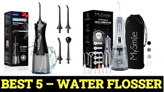 Top 5 Best Water Flosser Review 2024 [upl. by Winola]