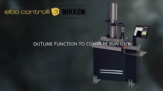 LyndexNikken E460N7Outline Function to Compare Run Out [upl. by Hadsall]