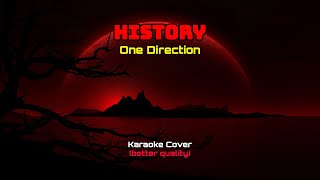 17454  History  One Direction Karaoke Coverbetter quality [upl. by Yelhsa]