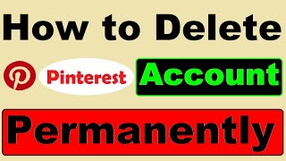 How to Delete Pinterest Account Permanently On PC  2022 Deletepinterestaccount [upl. by Enait699]