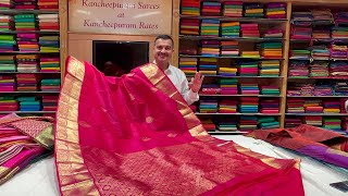 srinidhisilks Malleshwaram presents festive special pure silk sarees with free shipping [upl. by Nolyarb42]