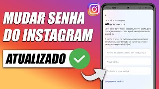 COMO MUDAR SENHA DO INSTAGRAM [upl. by Kathe]