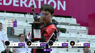 Highlights  10m Air Rifle Men  Baku AZE  ISSF WORLD CUP 2024 [upl. by Lekkim304]