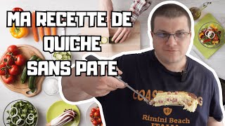 RECETTE DE QUICHE SANS PATES simple et rapide mais très bon [upl. by Umeko873]