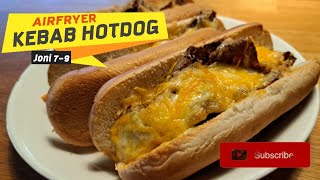 Airfryer kebab hotdog [upl. by Hoppe]